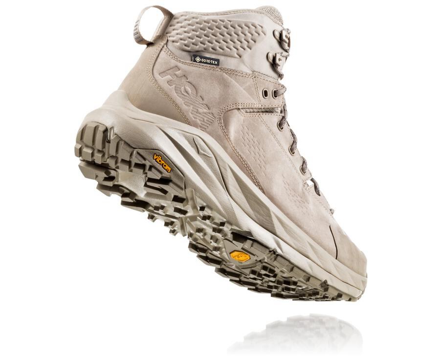 Hoka One One Mens Hiking Boots - Kaha GORE-TEX - Brown - JVPA60795